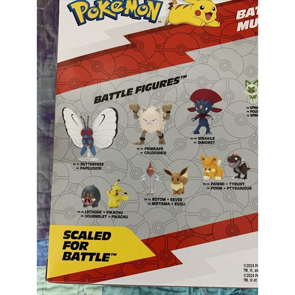 Pokemon Battle Ready 6 Figure Multi-Pack Pikachu Cleffa Omanyte Kabuto Geodude - Picture 9 of 11